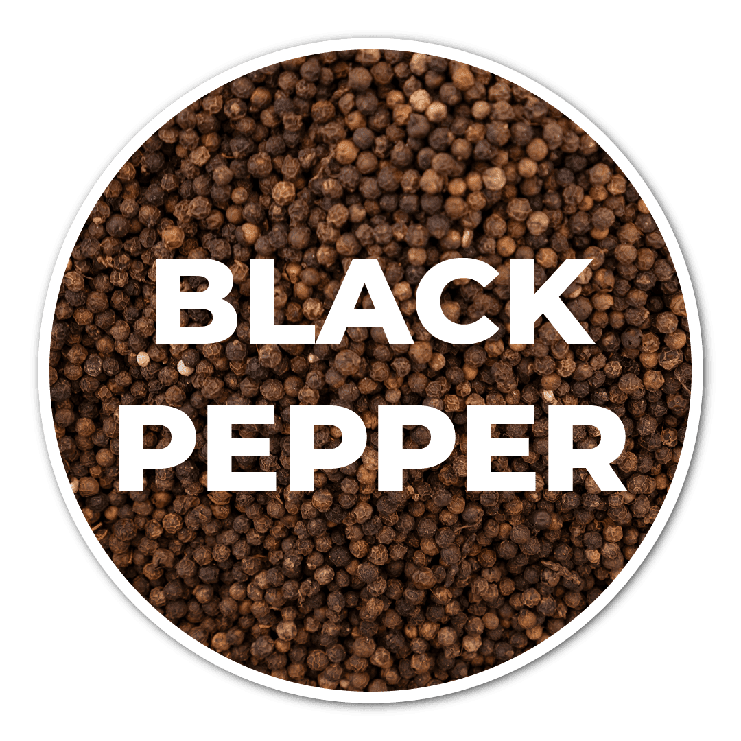 Organic black pepper