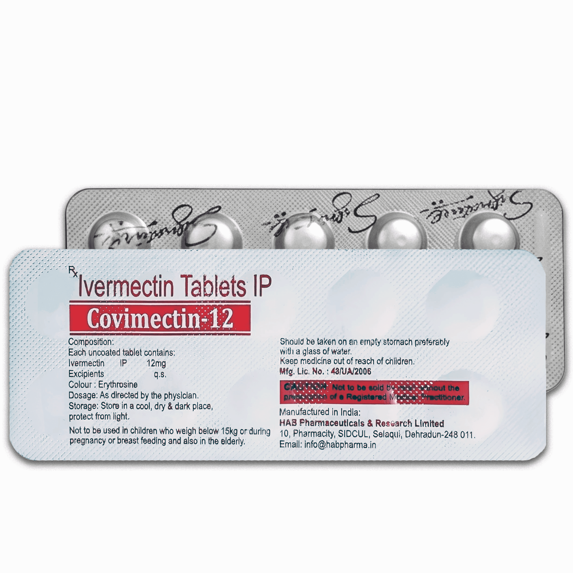 12 mg Ivermectin Tablets